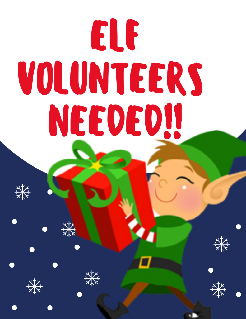Elf Volunteers Needed