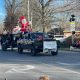 Santa's Toy Drive Float in the Parade