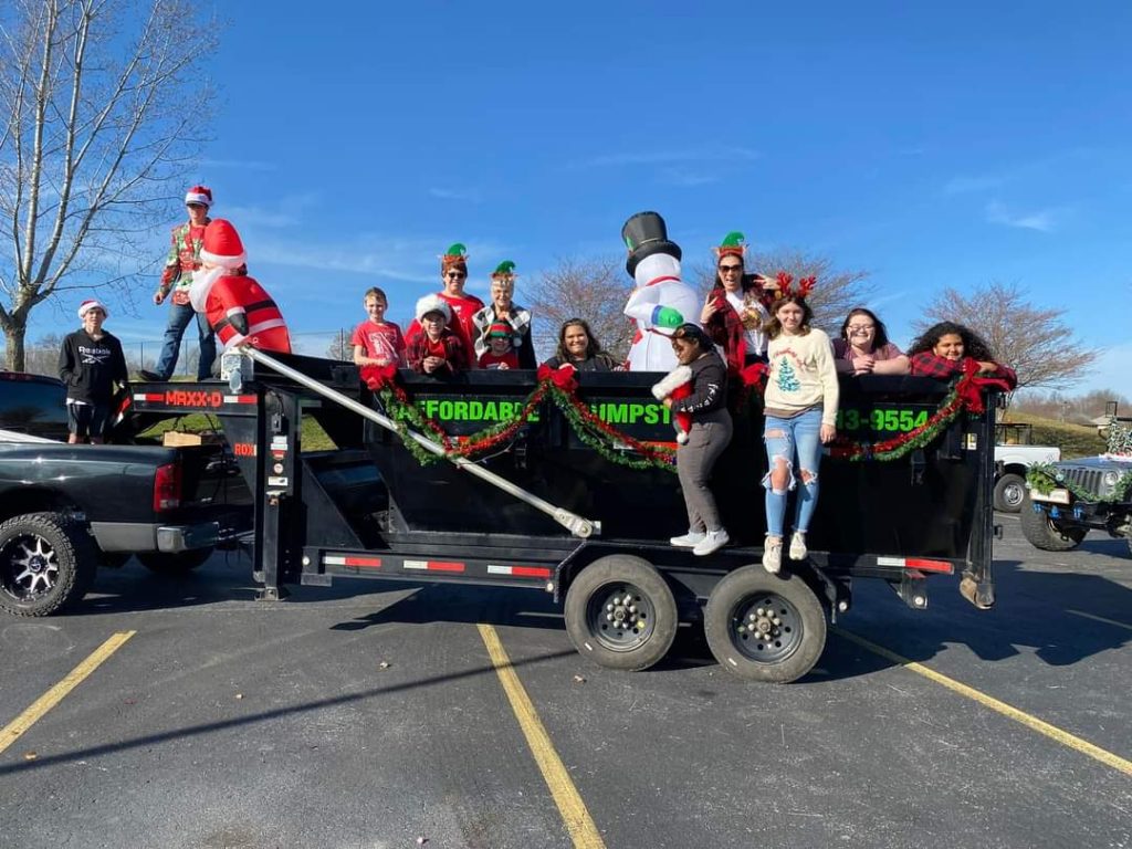 Volunteers Santa's Toy Drive