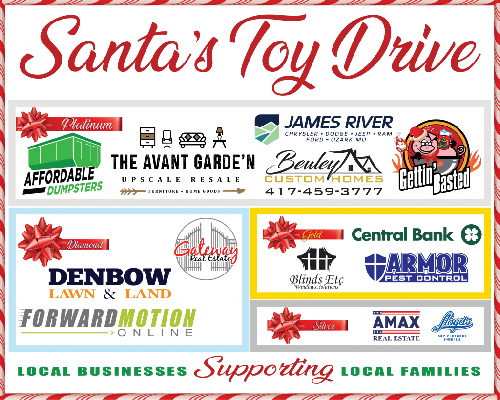 Santa's Toy Drive Sponsors for 2022